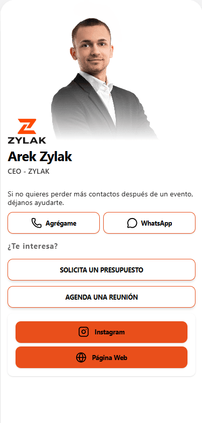Previsualizacion Perfil ZYLAK